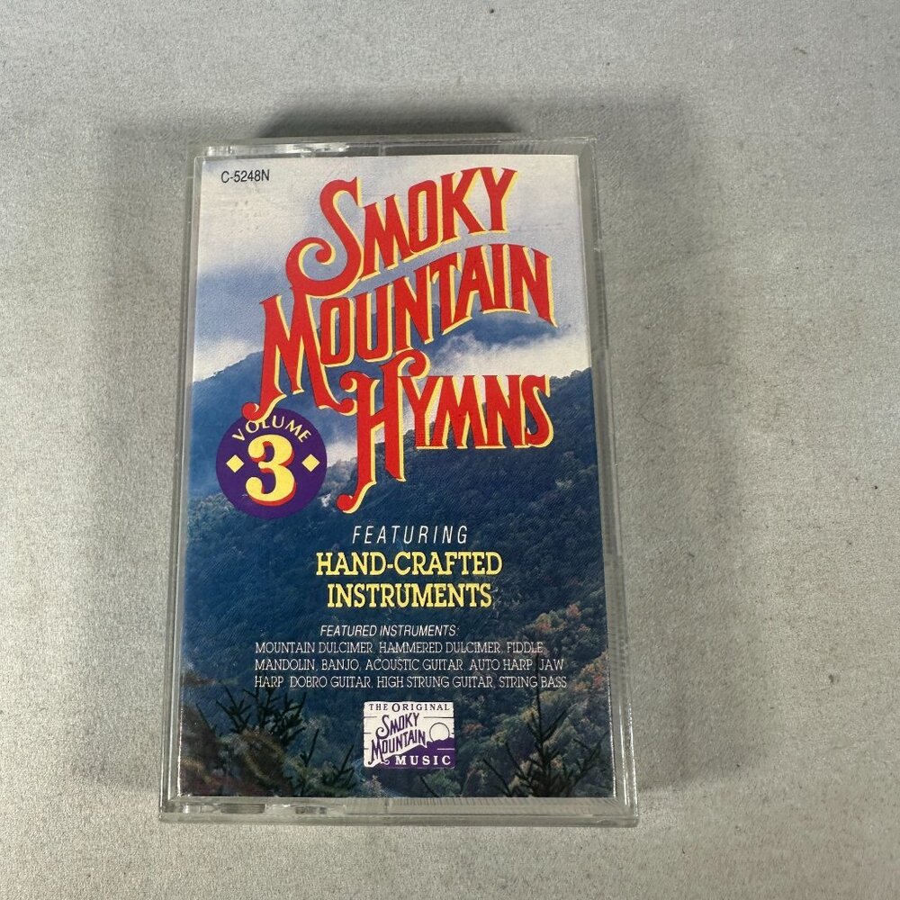 Smoky Mountain Hymns Volume 3 Audio Cassette Brentwood Music 1992 Release